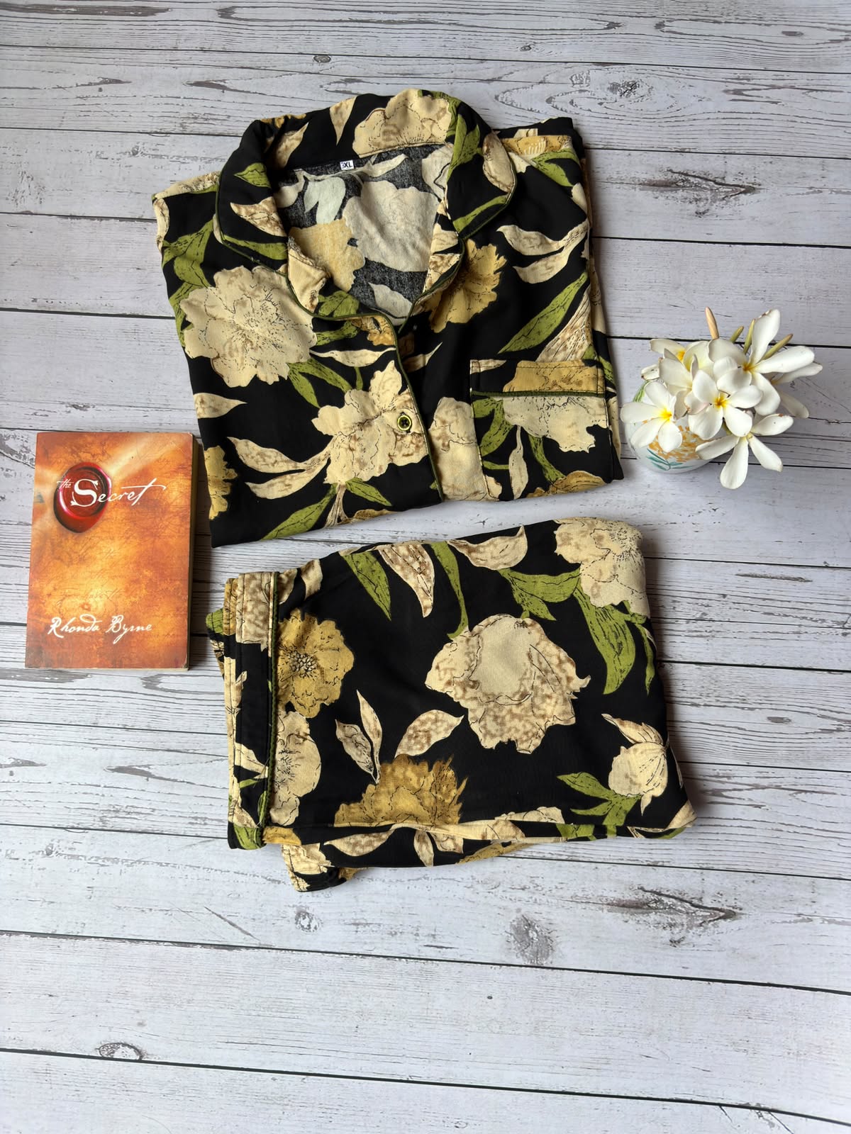 Yellow and Green PJ set