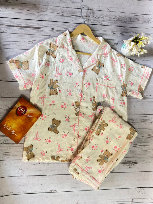 Teddy Bear PJ Set