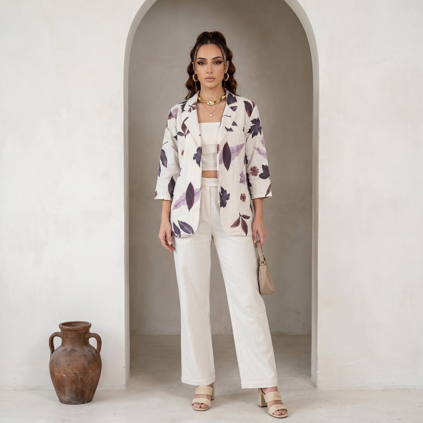 Khaadi Formal Coat Style 3 piece Cord set