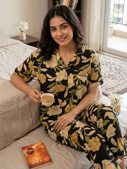 Yellow and Green PJ set