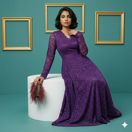 Imported Soft Corchet Dress