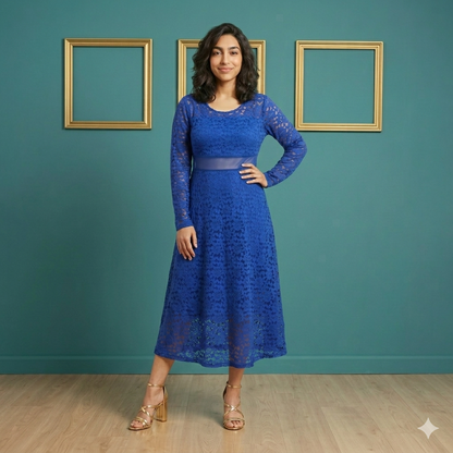Imported Soft Corchet Dress