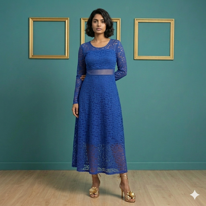 Imported Soft Corchet Dress