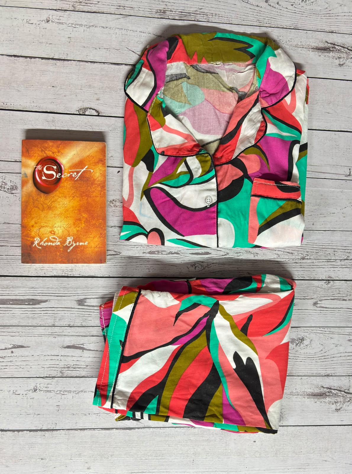 Pink Multicolour PJ Set