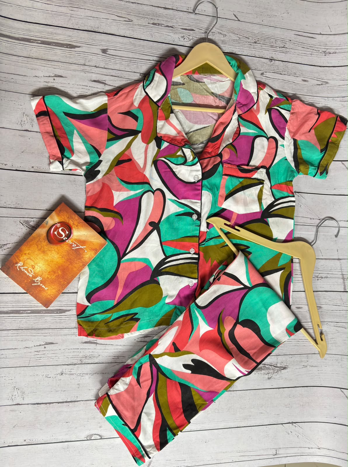 Pink Multicolour PJ Set