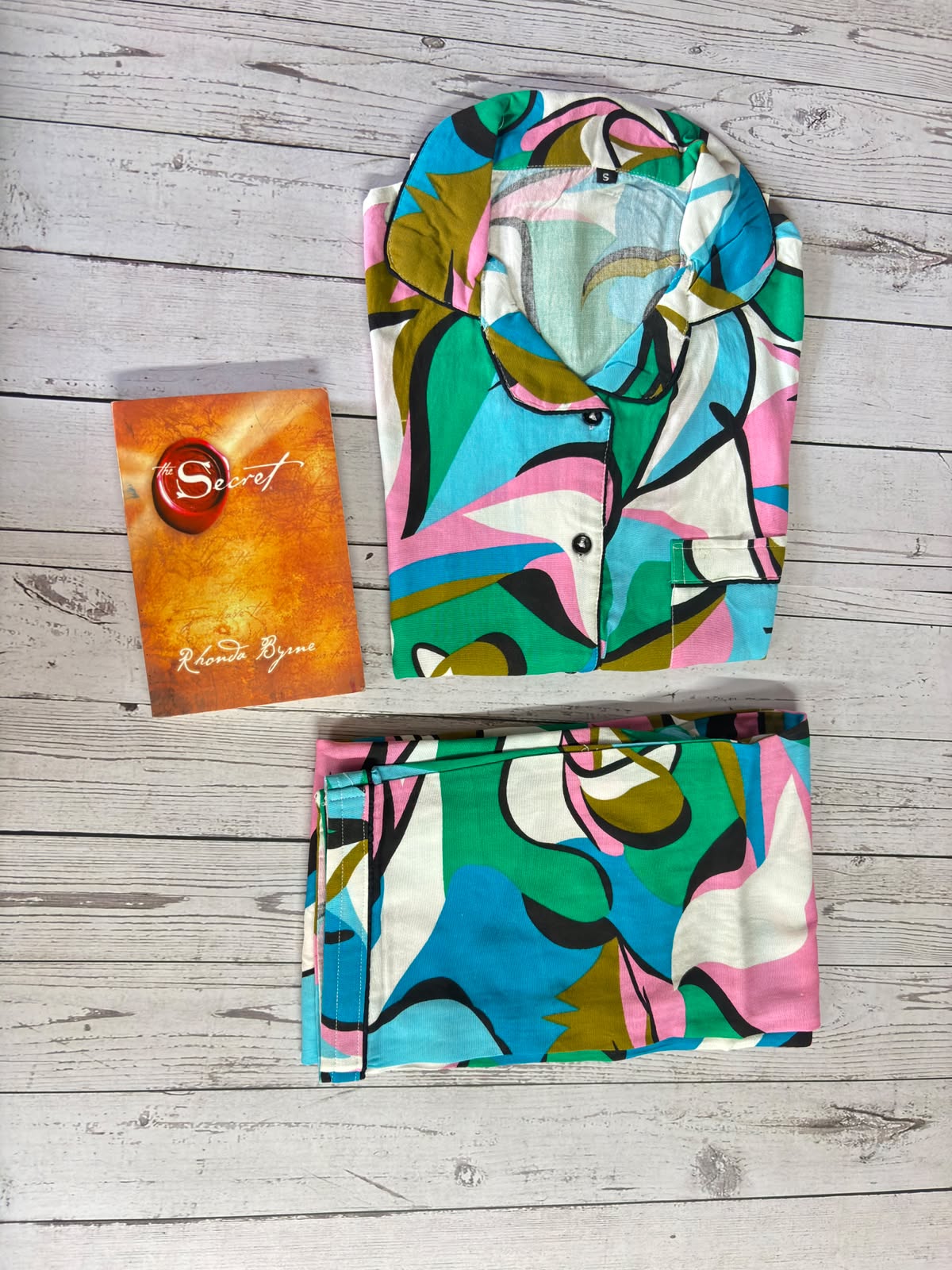 Blue Multicolour PJ Set