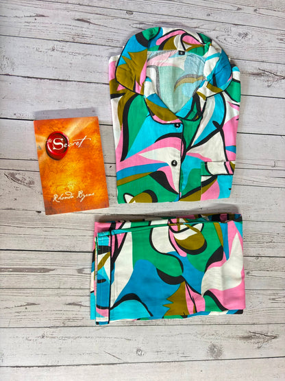 Blue Multicolour PJ Set