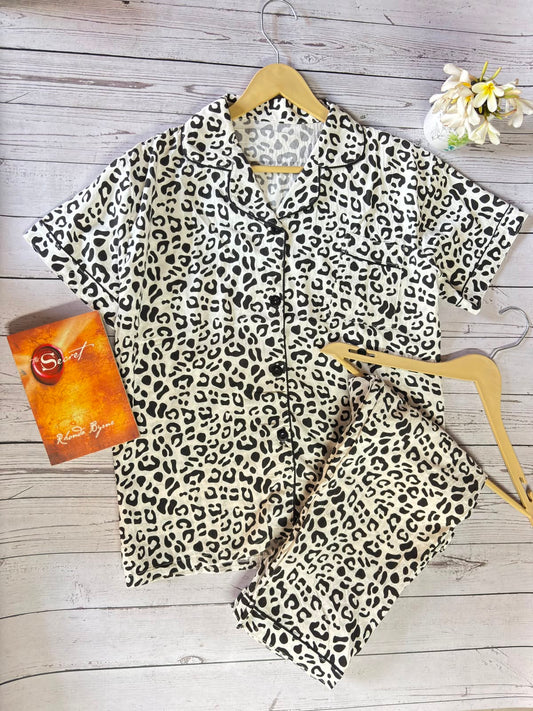 Cream Floral PJ Set