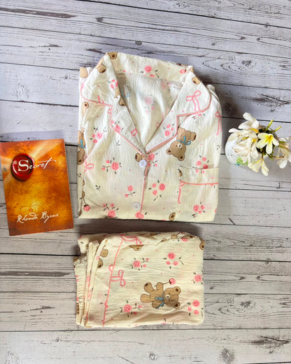 Teddy Bear PJ Set